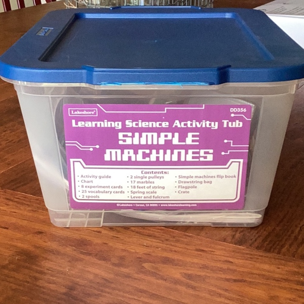 Simple Machines Educational Kit - Lakeshore Learning